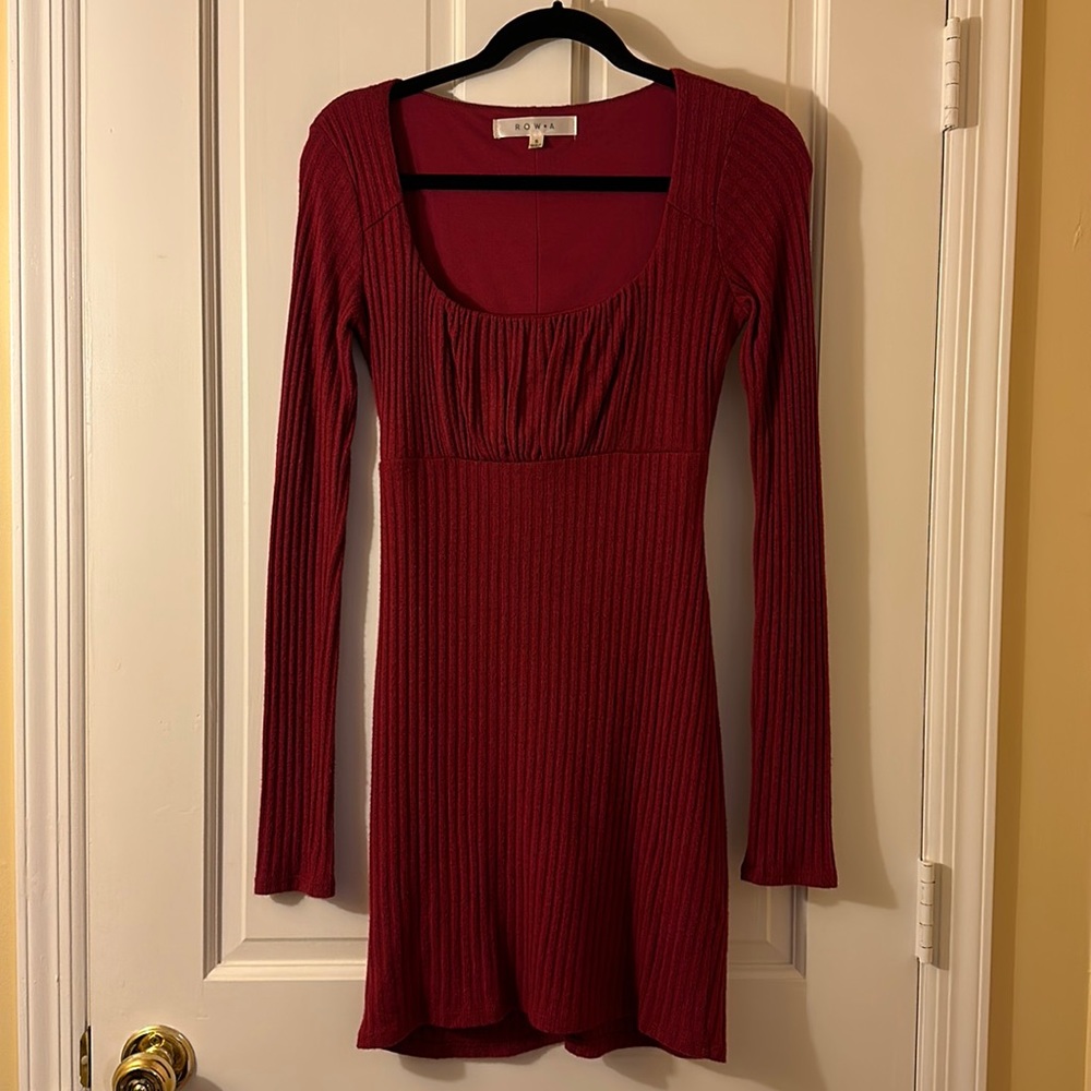 Row A Long Sleeve Dress